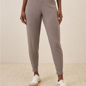 Pact Women's Taupe Jogger Pants